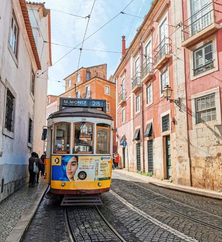 Lisabon tramvaj