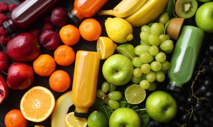 prikaz voća i detoks sokova