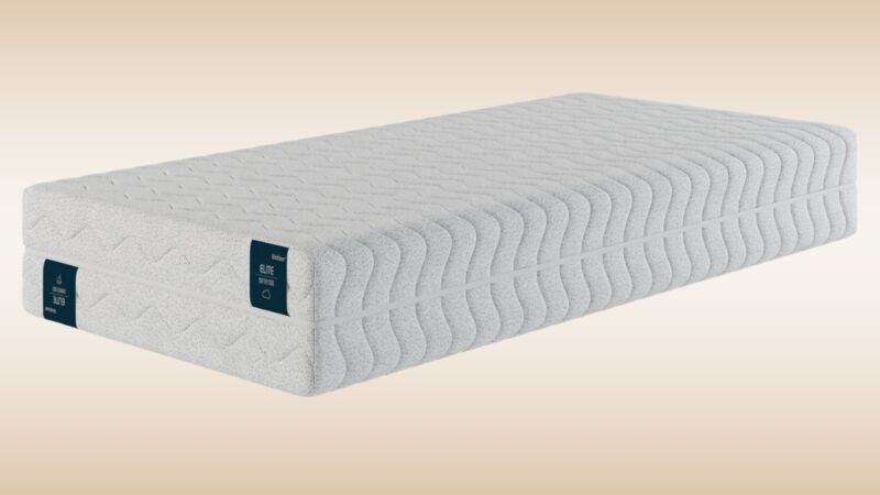 Elite dušek sa debljom konstrukcijom na svetloj pozadini