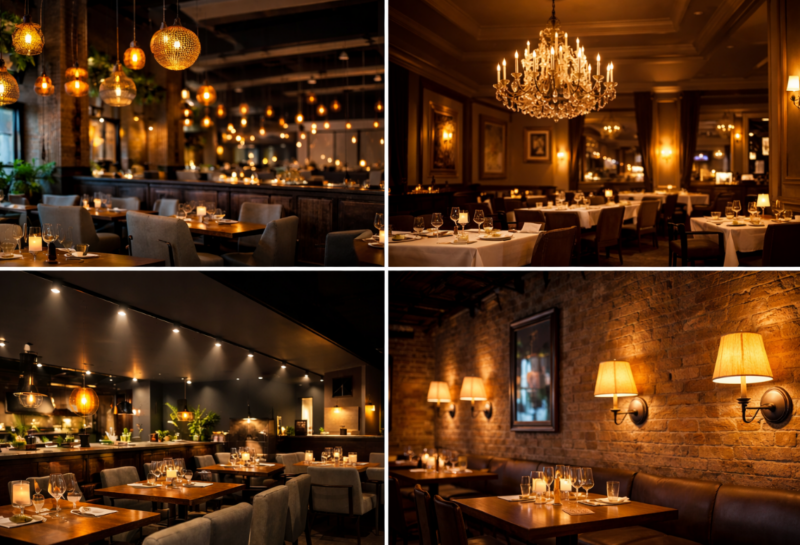 Osvetljenje u restoranu